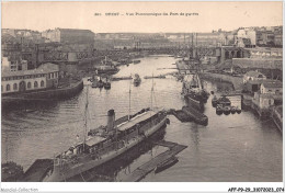 AFFP9-29-0743 - BREST - Vue Panoramique Du Port De Guerre  - Brest