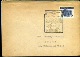Cover To Sopot - Lettres & Documents