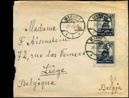 Cover To Liège, Belgium - Storia Postale
