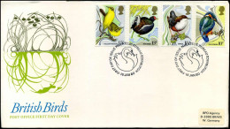 UK - FDC - British Birds - Other & Unclassified