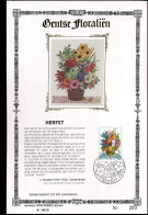 1968 Op Zijde/gouden Blad - Gentse Floraliën - Cartes Souvenir – Emissions Communes [HK]