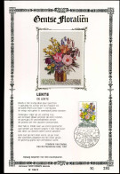 1966 Op Zijde/gouden Blad - Gentse Floraliën - Cartoline Commemorative - Emissioni Congiunte [HK]
