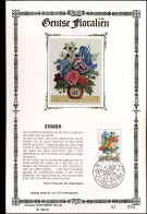 1967 Op Zijde/gouden Blad - Gentse Floraliën - Souvenir Cards - Joint Issues [HK]