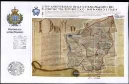 San Marino - FDC 2013 - 550° Anniversario Della Determinazione Dei Confini Tra Repubblica Di San Marino E Italia - FDC