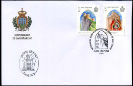 San Marino - FDC 2016 -  Millenario Della Trastazione Del Corpo Di San Leone - FDC
