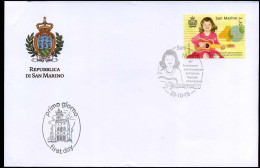 San Marino - FDC 2015 - 40° Anniversario Della Fondazione Dell'istituto Musicale Sammarinese - FDC