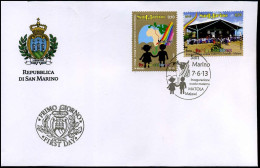 San Marino - FDC 2013 - For The Children - FDC