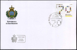 San Marino - FDC 2014 - 70th Anniversary Of The Foundation Of Colorificio Sanmarinese - FDC