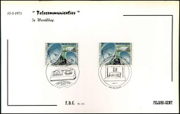 FDC Filami  - 1580 - Telecommunicaties - 1971-1980