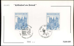 FDC Filami  - 1570 - Kathedraal Van Doornik - 1971-1980