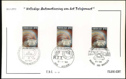 FDC Filami  - 1567 - Volldegie Automatisering Van Het Telefoonnet - 1971-1980