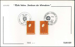 FDC Filami  - 1550 - 25ste Intern. Jaarbeurs Van Vlaanderen - 1961-1970