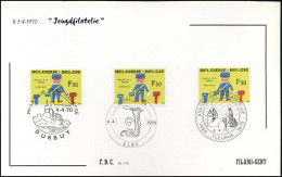 FDC Filami  - 1528 - Jeugdfilatelie - 1961-1970