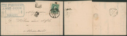 émission 1869 - N°30 Sur LAC Obl Double Cercle "Tongres" (1873) > Maestricht / Tarif Préférentiel. - 1869-1883 Leopold II.