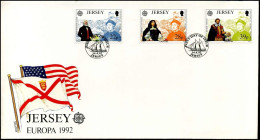 Jersey - FDC - Europa 1992 - 1992