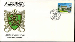 FDC - Additional Definitive - Alderney