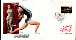 FDC Australia - XXIV Olympiad - Floor Exercise - Altri & Non Classificati
