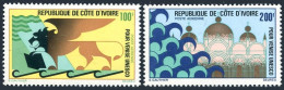 Ivory Coast C48-C49, MNH. Michel . UNESCO Campaign To Save Venice, 1972. - Côte D'Ivoire (1960-...)