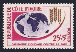 Ivory Coast B16 Block/4,MNH. Mi 246. FAO Freedom From Hunger Campaign, 1963. - Ivoorkust (1960-...)