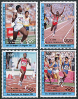 Ivory Coast C86-C89, MNH. Michel 838-841. Olympics Los Angeles-1984. Winners. - Ivoorkust (1960-...)