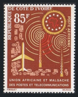 Ivory Coast C25,MNH.Michel 250. UAMPT - African Postal Union,1963. - Ivoorkust (1960-...)