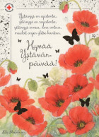 FLOWERS Vintage Postcard CPSM #PBZ890.GB - Flowers