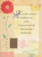 FLOWERS Vintage Postcard CPSM #PBZ286.GB - Flowers