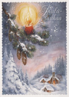 Happy New Year Christmas Vintage Postcard CPSM #PBM880.GB - Nouvel An
