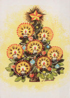 Happy New Year Christmas Vintage Postcard CPSM #PAW704.GB - New Year