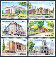 Kenya 175-180,MNH.Michel 173-178. Historic Buildings Of Kenya,1980. - Kenya (1963-...)