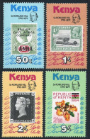 Kenya 154-157,MNH.Michel 152-155. Sir Rowland Hill,1979,Stamp On Stamp.Lake, - Kenya (1963-...)