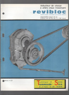 Catalogue (mécanique) COLMANT-CUVELIER  REVIBLOC  Réducteur De Vitesse  Arbre Creux Transversant  ( CAT7227) - Werbung