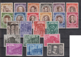 Vatican N° 128 à 149 Avec Charnières - Unused Stamps