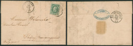 émission 1869 - N°30 Sur LAC Obl Double Cercle "St-Léger" (Daté De Forges De Gorcy, Fraude Postale) > Bracquegnies - 1869-1883 Leopoldo II