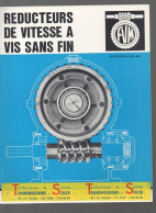 Catalogue (mécanique) FVM  Réducteur De Vitesse  à Visn Sans Nfin  ( CAT7228) - Publicités