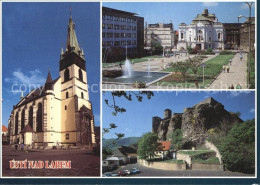 72535453 Usti Nad Labem Kirche Park Mit Brunnen Burg Aussig An Der Elbe - Tchéquie