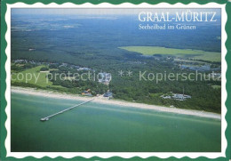 72535423 Graal-Mueritz Ostseebad Fliegeraufnahme Mit Strand Seeheilbad Graal-Mue - Graal-Müritz