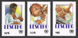 Lesotho 788-790,MNH.Michel 857-859. UNICEF Save The Children Campaign,1990. - Lesotho (1966-...)