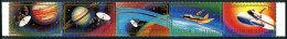 Lesotho 319 Ae Strip,MNH. Voyager Expedition To Saturn.Columbia Space Shuttle. - Lesotho (1966-...)