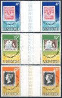 Lesotho 274-276 Gutter, MNH. Michel 274-276. Sir Rowland Hill, 1979. - Lesotho (1966-...)