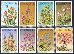 Lesotho 246-253,MNH.Michel 246-253. Flowers Of Lesotho 1978.Butterfly. - Lesotho (1966-...)