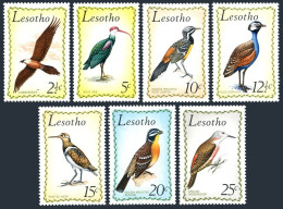 Lesotho 105-111, MNH. Mi 105-111. Birds 1971. Lammergeier, Ibis, Bustard, Snipe, - Lesotho (1966-...)