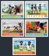 Lesotho 357-362,MNH.Michel 367-371,372 Bl.13. Scouting Year 1982. Baden Powell. - Lesotho (1966-...)