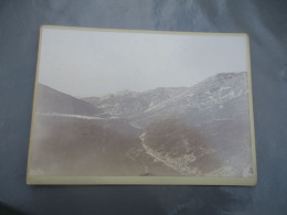 1896 PHOTO SUR CARTON PAYSAGE DES ALPILLES - Old (before 1900)
