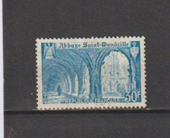 1951 N°888 Saint Wandrille Bleu Clair Oblitéré (lot 480) - Gebraucht