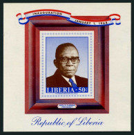 Liberia 477,MNH.Michel 698 Bl.43. President William Tubman,1968.  - Liberia