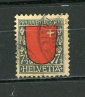 SUISSE - PRO JUVENTUTE 1920 - N° Yt 176 Obli. - Used Stamps