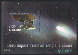 Liberia 2380,MNH. Space:Deep Impact Probe,July 4,2005. - Liberia