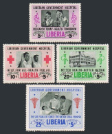 Liberia B19,CB4-CB6, MNH. Michel 456-458. Liberian Government Hospital, 1954. - Liberia