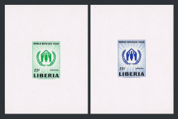 Liberia 388,C124,deluxe,C124a,MNH.Michel 548-549,Bl.15. Refugee Year WRY-1960. - Liberia